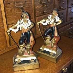 Swashbuckler antique book ends